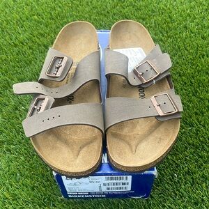NEW - BIRKENSTOCK Arizona BS Mocca Regular Fit Suede Leather Sz 11 US / 44 EU